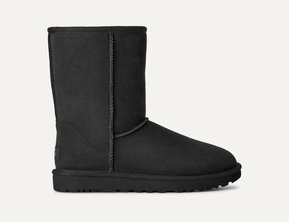 NEW UGG women's classic short ii boot in black